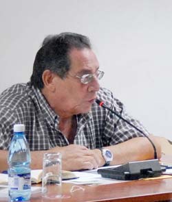 Héctor Rodríguez, uno de los iconos de la narración deportiva cubana